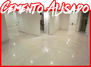 Pulido de cemento alisado y hormigon.