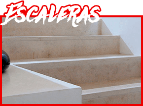 Pulido en escaleras de marmol y travertino.