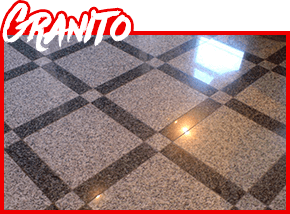 Pulido de pisos en granito.
